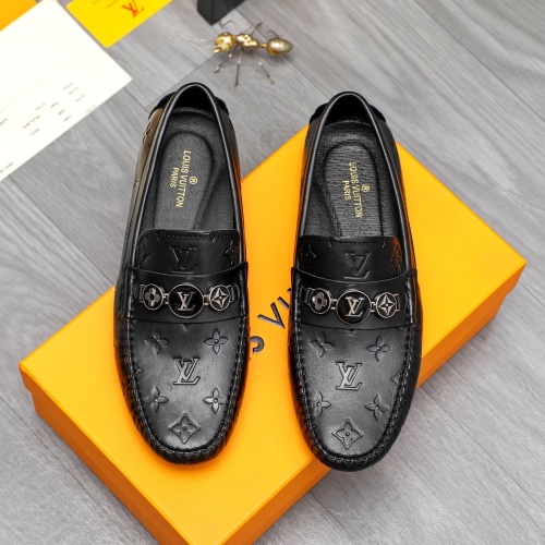 Wholesale Louis Vuitton LV Oxfords Shoes For Men #1231205 $72.00 USD, Wholesale Quality Replica Louis Vuitton LV Oxfords Shoes