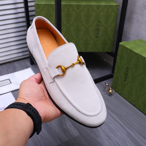 Replica Gucci Oxfords Shoes For Men #1231207 $100.00 USD for Wholesale