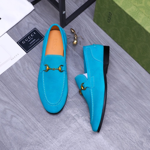 Replica Gucci Oxfords Shoes For Men #1231208 $100.00 USD for Wholesale