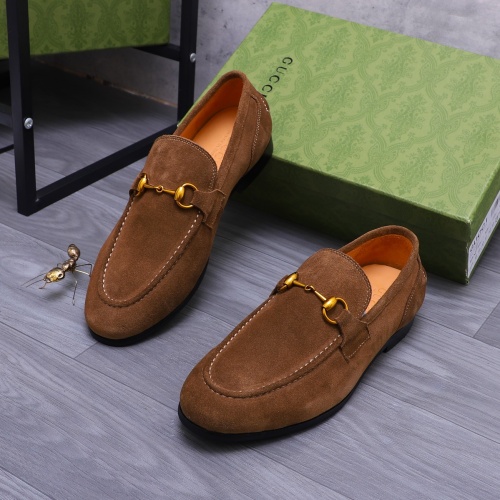 Wholesale Gucci Oxfords Shoes For Men #1231210 $100.00 USD, Wholesale Quality Replica Gucci Oxfords Shoes