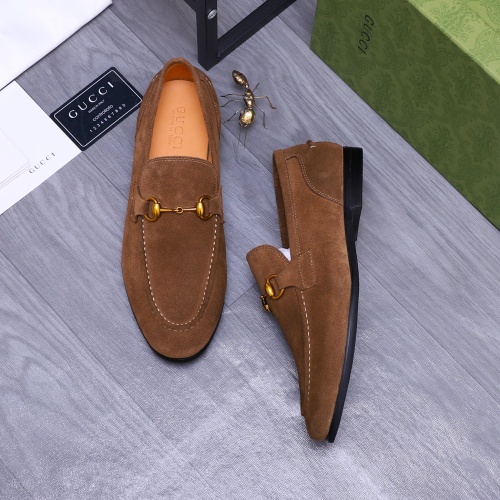 Replica Gucci Oxfords Shoes For Men #1231210 $100.00 USD for Wholesale