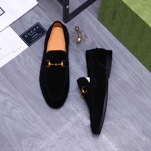 Replica Gucci Oxfords Shoes For Men #1231211 $100.00 USD for Wholesale