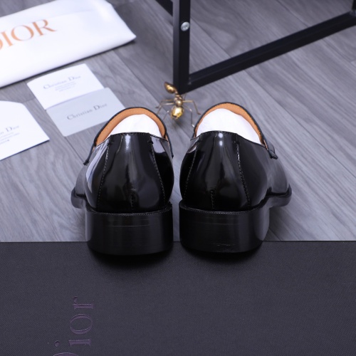 Replica Christian Dior Leather Shoes For Men #1231213 $105.00 USD for Wholesale