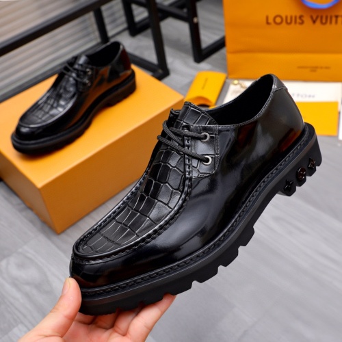 Wholesale Louis Vuitton LV Oxfords Shoes For Men #1231218 $140.00 USD, Wholesale Quality Replica Louis Vuitton LV Oxfords Shoes