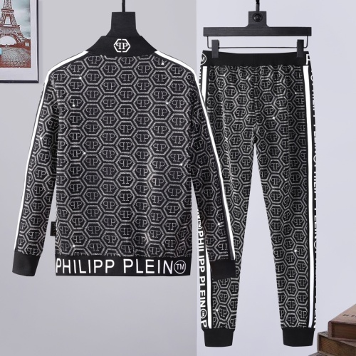 Replica Philipp Plein PP Tracksuits Long Sleeved For Men #1231376 $150.00 USD for Wholesale