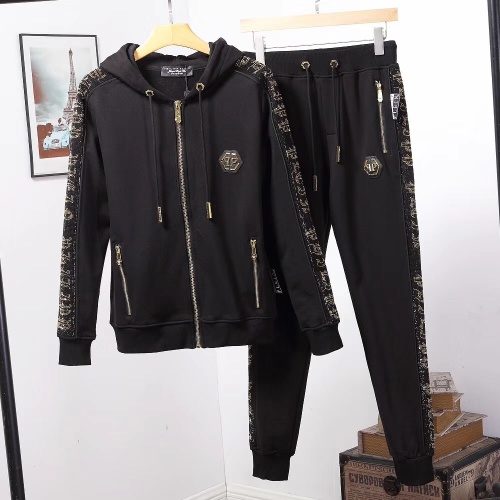 Wholesale Philipp Plein PP Tracksuits Long Sleeved For Men #1231378 $105.00 USD, Wholesale Quality Replica Philipp Plein PP Tracksuits