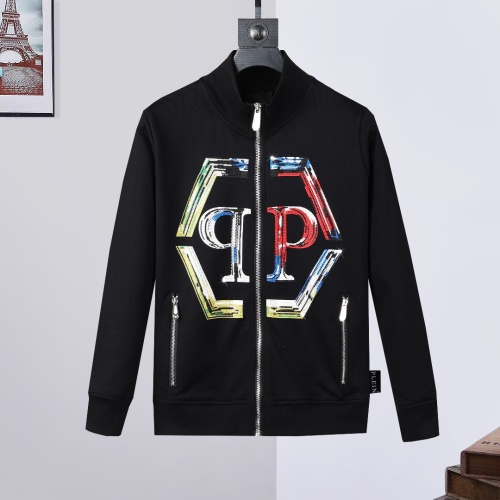 Replica Philipp Plein PP Tracksuits Long Sleeved For Men #1231386 $105.00 USD for Wholesale