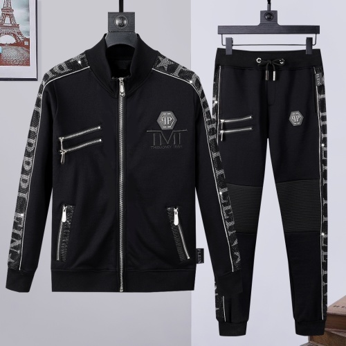 Wholesale Philipp Plein PP Tracksuits Long Sleeved For Men #1231387 $118.00 USD, Wholesale Quality Replica Philipp Plein PP Tracksuits