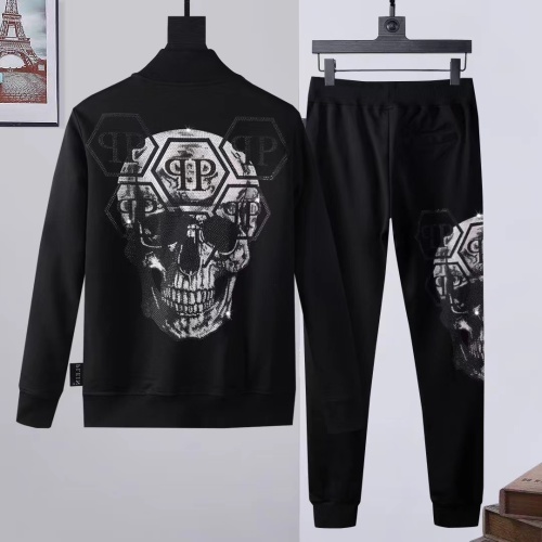 Replica Philipp Plein PP Tracksuits Long Sleeved For Men #1231402 $105.00 USD for Wholesale