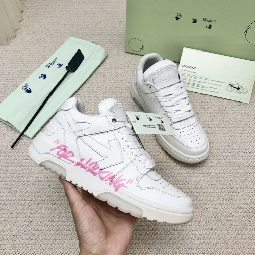 Wholesale Off-White Casual Shoes For Women #1231409 $125.00 USD, Wholesale Quality Replica Off-White Casual Shoes