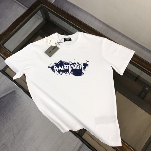 Wholesale Balenciaga T-Shirts Short Sleeved For Unisex #1231480 $40.00 USD, Wholesale Quality Replica Balenciaga T-Shirts