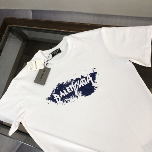 Replica Balenciaga T-Shirts Short Sleeved For Unisex #1231480 $40.00 USD for Wholesale