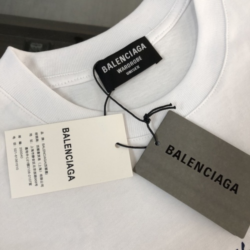 Replica Balenciaga T-Shirts Short Sleeved For Unisex #1231480 $40.00 USD for Wholesale