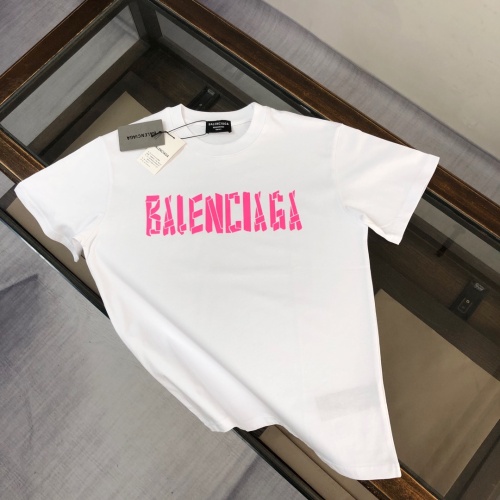 Wholesale Balenciaga T-Shirts Short Sleeved For Unisex #1231485 $40.00 USD, Wholesale Quality Replica Balenciaga T-Shirts