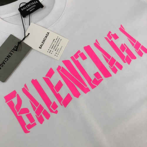 Replica Balenciaga T-Shirts Short Sleeved For Unisex #1231485 $40.00 USD for Wholesale