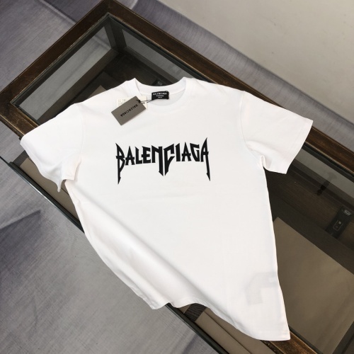 Wholesale Balenciaga T-Shirts Short Sleeved For Unisex #1231487 $40.00 USD, Wholesale Quality Replica Balenciaga T-Shirts