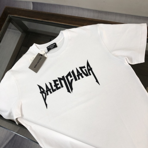 Replica Balenciaga T-Shirts Short Sleeved For Unisex #1231487 $40.00 USD for Wholesale