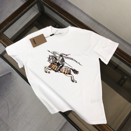 Wholesale Burberry T-Shirts Short Sleeved For Unisex #1231530 $40.00 USD, Wholesale Quality Replica Burberry T-Shirts