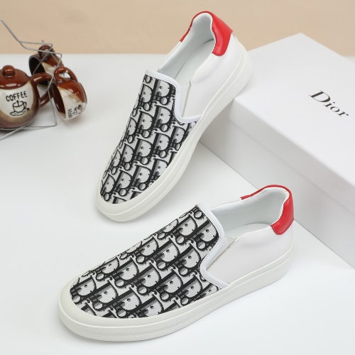 Wholesale Christian Dior Casual Shoes For Men #1231568 $64.00 USD, Wholesale Quality Replica Christian Dior Casual Shoes