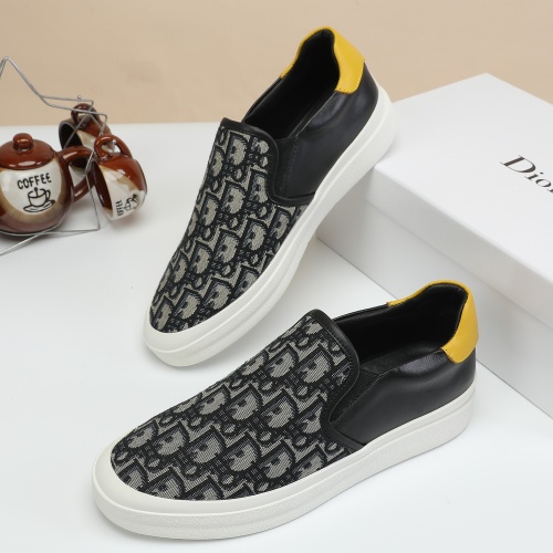 Wholesale Christian Dior Casual Shoes For Men #1231569 $64.00 USD, Wholesale Quality Replica Christian Dior Casual Shoes