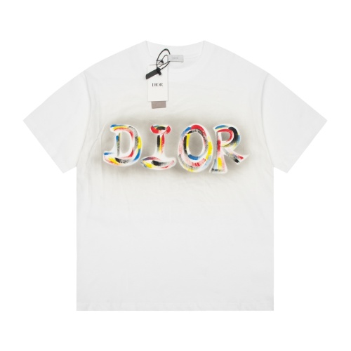 Wholesale Christian Dior T-Shirts Short Sleeved For Unisex #1231576 $39.00 USD, Wholesale Quality Replica Christian Dior T-Shirts