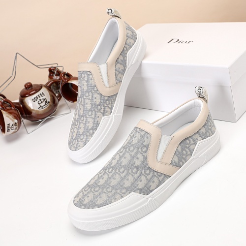 Wholesale Christian Dior Casual Shoes For Men #1231577 $68.00 USD, Wholesale Quality Replica Christian Dior Casual Shoes