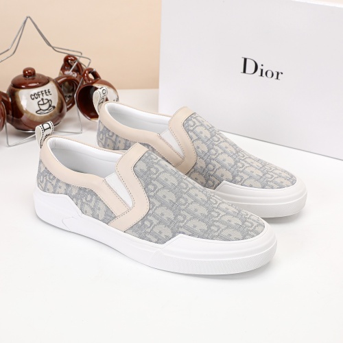 Replica Christian Dior Casual Shoes For Men #1231577 $68.00 USD for Wholesale