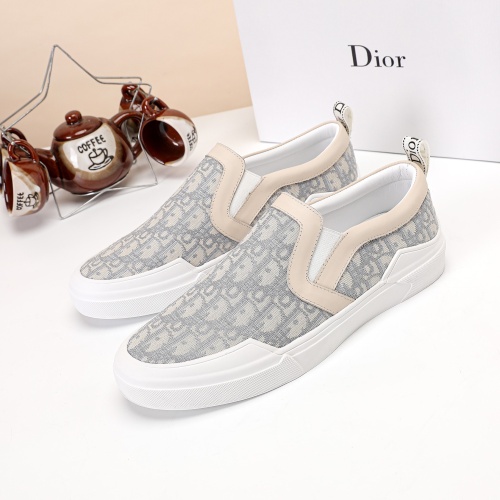 Replica Christian Dior Casual Shoes For Men #1231577 $68.00 USD for Wholesale