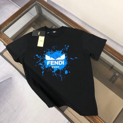 Wholesale Fendi T-Shirts Short Sleeved For Unisex #1231580 $40.00 USD, Wholesale Quality Replica Fendi T-Shirts