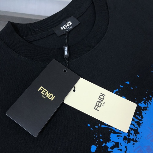 Replica Fendi T-Shirts Short Sleeved For Unisex #1231580 $40.00 USD for Wholesale