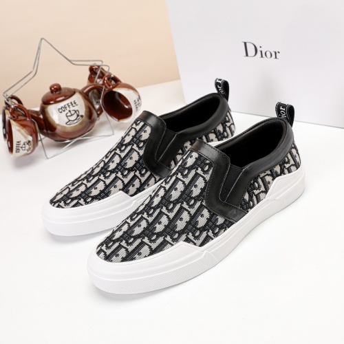 Replica Christian Dior Casual Shoes For Men #1231581 $68.00 USD for Wholesale