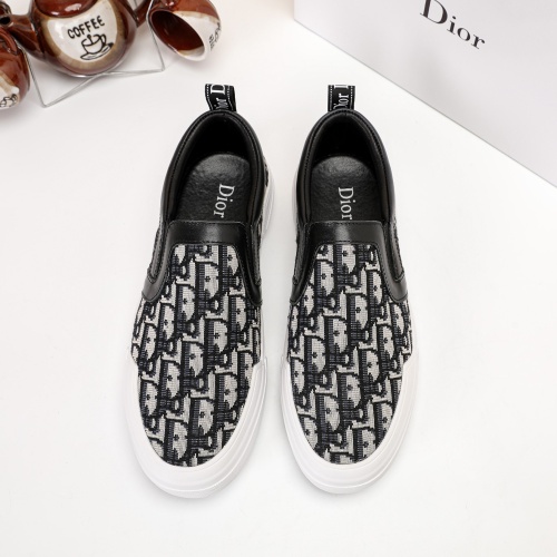 Replica Christian Dior Casual Shoes For Men #1231581 $68.00 USD for Wholesale