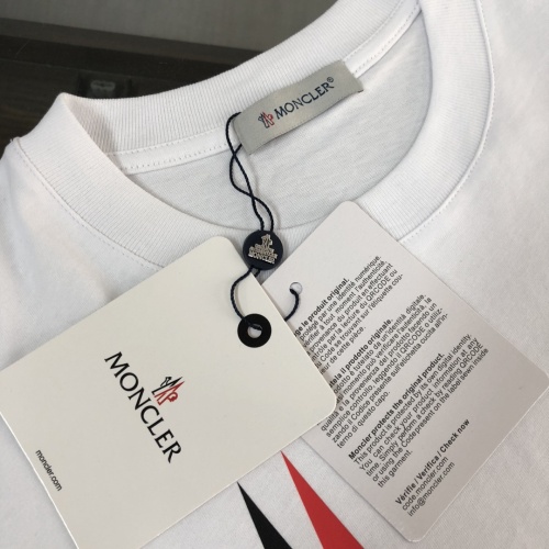 Replica Moncler T-Shirts Short Sleeved For Unisex #1231625 $40.00 USD for Wholesale