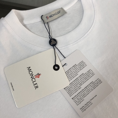 Replica Moncler T-Shirts Short Sleeved For Unisex #1231652 $40.00 USD for Wholesale