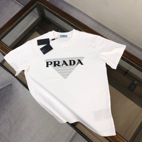 Wholesale Prada T-Shirts Short Sleeved For Unisex #1231661 $40.00 USD, Wholesale Quality Replica Prada T-Shirts