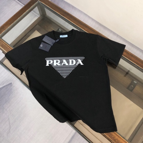 Wholesale Prada T-Shirts Short Sleeved For Unisex #1231662 $40.00 USD, Wholesale Quality Replica Prada T-Shirts