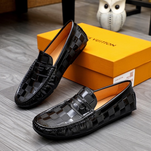 Wholesale Louis Vuitton LV Oxfords Shoes For Men #1231672 $68.00 USD, Wholesale Quality Replica Louis Vuitton LV Oxfords Shoes