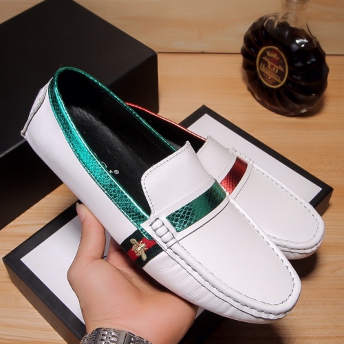 Replica Gucci Oxfords Shoes For Men #1231678 $72.00 USD for Wholesale