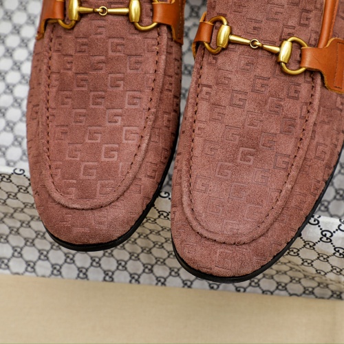 Replica Gucci Oxfords Shoes For Men #1231679 $80.00 USD for Wholesale