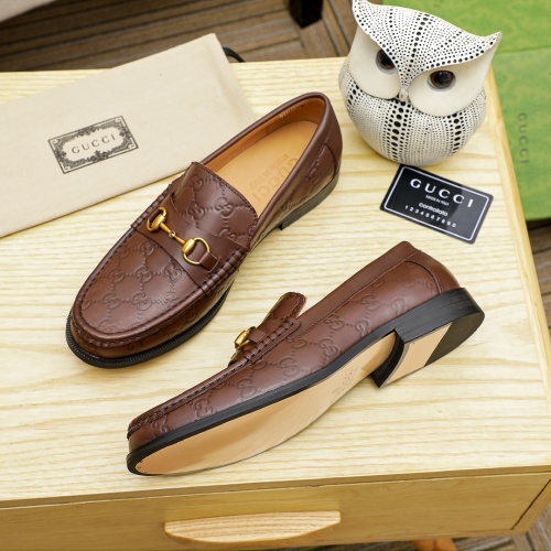 Wholesale Gucci Oxfords Shoes For Men #1231685 $82.00 USD, Wholesale Quality Replica Gucci Oxfords Shoes