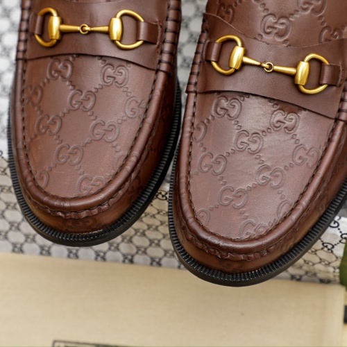 Replica Gucci Oxfords Shoes For Men #1231685 $82.00 USD for Wholesale