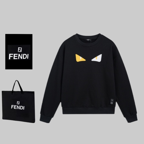 Wholesale Fendi Hoodies Long Sleeved For Unisex #1231723 $56.00 USD, Wholesale Quality Replica Fendi Hoodies