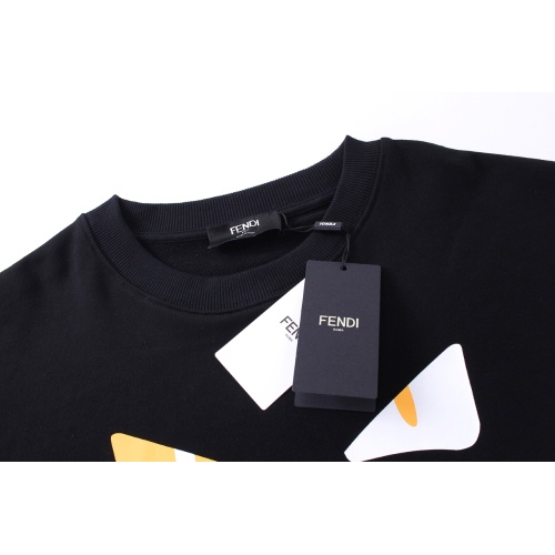 Replica Fendi Hoodies Long Sleeved For Unisex #1231723 $56.00 USD for Wholesale