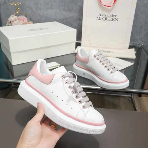 Replica Alexander McQueen Casual Shoes For Women #1231767 $92.00 USD for Wholesale