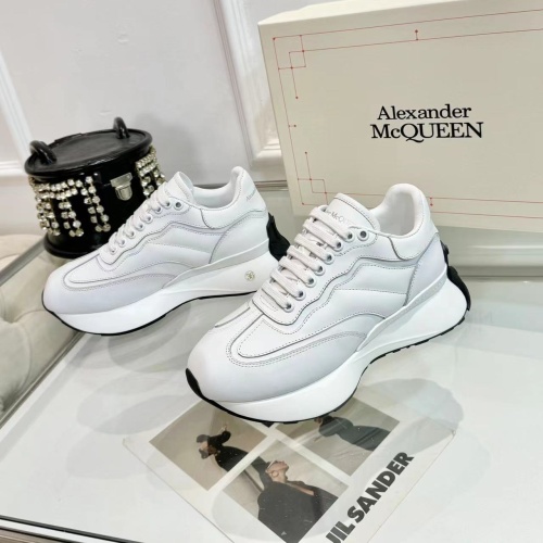 Wholesale Alexander McQueen Casual Shoes For Women #1231793 $105.00 USD, Wholesale Quality Replica Alexander McQueen Casual Shoes