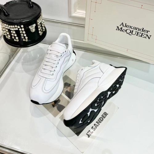 Replica Alexander McQueen Casual Shoes For Women #1231793 $105.00 USD for Wholesale