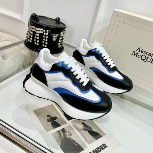 Replica Alexander McQueen Casual Shoes For Women #1231795 $105.00 USD for Wholesale