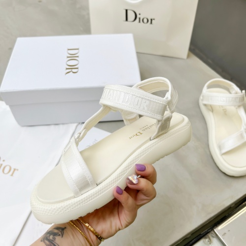 Replica Christian Dior Sandal For Women #1231814 $85.00 USD for Wholesale