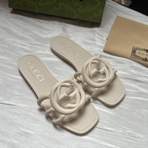 Replica Gucci Slippers For Women #1231820 $56.00 USD for Wholesale