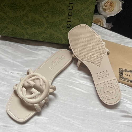 Replica Gucci Slippers For Women #1231820 $56.00 USD for Wholesale